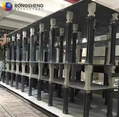 Plates Silicon Carbide Tùy Chỉnh Hình Tròn Vuông SIC, SSSIC, RBSIC Tấm Chịu Lửa Lò Nung Silicon Carbide Liên Kết Nitride Dùng Cho Lò Gốm