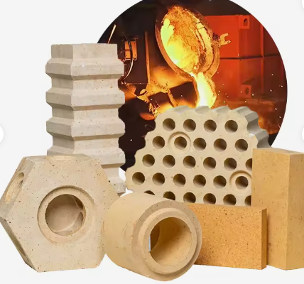 Gạch kiểm tra chịu lửa công nghiệp Gạch kiểm tra Alumina Silica cao cho bếp lò nóng và lò tái sinh