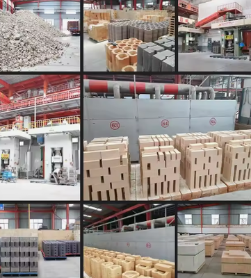 Rongsheng High Alumina Corundum Mullite Brick Refractory Lining Bricks For Glass Furnace Cement Kiln And Steel Industry