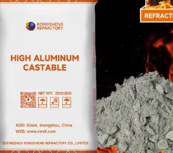 Năng lượng cao Rắn đúc cao nhôm thấp xi măng Rương công nghiệp rải rác
