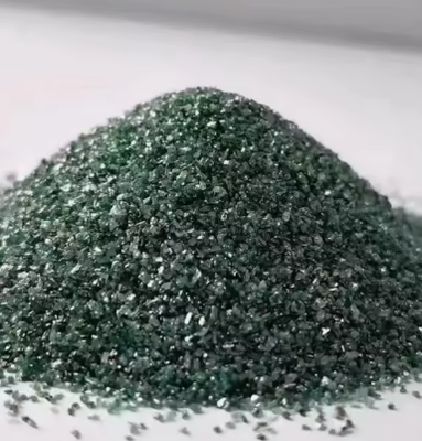 Độ Tinh Khiết Cao RONGSHENG Xanh Silicon Carbide Bột Mài Mòn Nhám 240 #360 # F1200 Độ Bền Cao 1900 Gốm Chịu Nhiệt