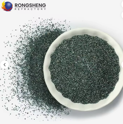 Độ Tinh Khiết Cao RONGSHENG Xanh Silicon Carbide Bột Mài Mòn Nhám 240 #360 # F1200 Độ Bền Cao 1900 Gốm Chịu Nhiệt