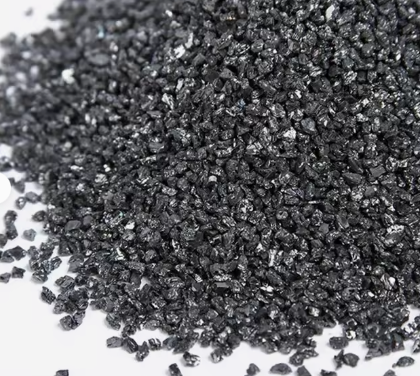 Cao chất lượng Black Silicon Carbide Emery Powder 97-99% Độ tinh khiết Sic Abrasive Refractory Polishing Silicon Carbide Grit