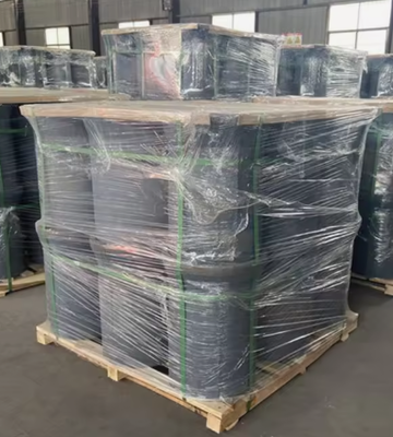 Nhà máy cung cấp lớn Sic Crucible 50kg 350kg Silicon Carbide Pot Sagger Silicon Carbide Crucible cho nóng chảy sắt đúc