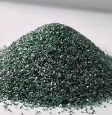 Độ Tinh Khiết Cao RONGSHENG Xanh Silicon Carbide Bột Mài Mòn Nhám 240 #360 # F1200 Độ Bền Cao 1900 Gốm Chịu Nhiệt