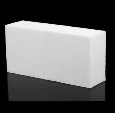 Gạch Corundum Mullite hợp nhất Alumina tinh khiết cao Lò nung nhiệt độ cao Gạch chịu lửa Corundum Mullite
