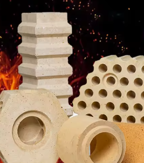 Rongsheng Đồ gạch nhôm nhiệt độ cao chịu nhiệt chống sốc nhôm silicate Đồ gạch lửa cho lò cao