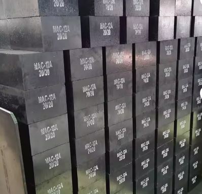 Gạch Magnesia Carbon Chịu Lửa Rongsheng Nhiệt Độ Cao 1800℃ Gạch Magnesi Carbon Cho Lò Hồ Quang Điện và Lò Chuyển Đổi