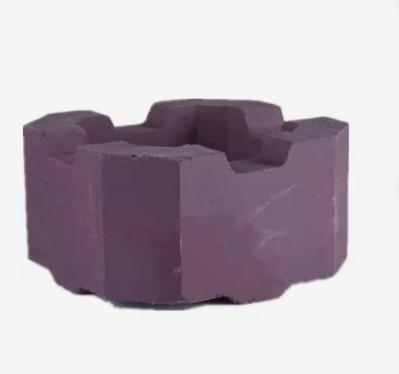 Rongsheng Alumina Chrome chống cháy gạch chống ăn mòn Chromium Corundum gạch lửa cho ngành công nghiệp thủy tinh