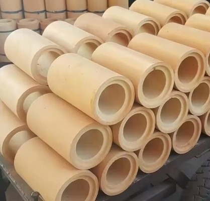 Thép Iron Foundry Tròn Đồ gạch lửa hầm / tay áo / tròn / hình vuông nhôm Fireclay Runner Đồ gạch đúc vòi gạch