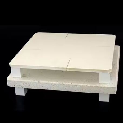 Nhiệt độ cao Cordierite Mullite Ceramic Batt Plate Đèn lửa Ceramic Mullite Cordierite Slab Cho đồ nội thất lò