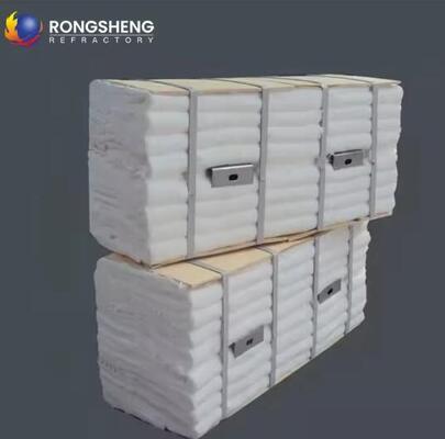 Chế độ dẫn nhiệt thấp HZ Zirconium Fiber Module Khả năng cách nhiệt lửa 1600°C Ceramic Fiber Module For Boiler Furnace